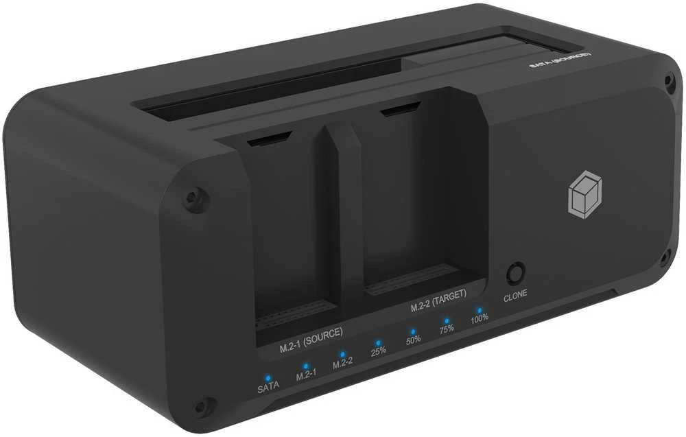 „RaidSonic ICY BOX IB-2924MSCL-C31 Clone Docking M.2“