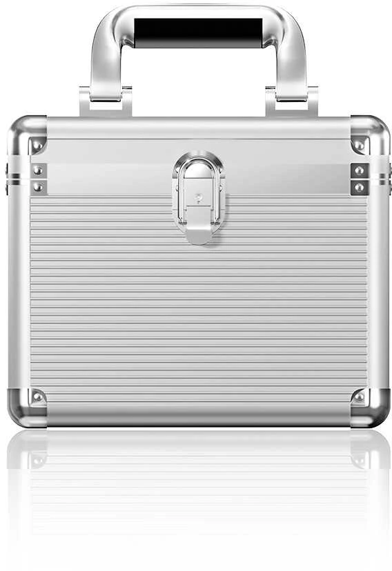 ICYBOX IB-AC628 Icy Box Aliuminio lagaminas 2,5 ir 3,5 HDD, Sidabrinis