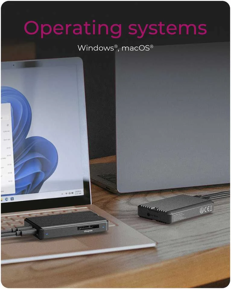 Carruzzo ICY BOX IB-CR601M-C31 SSD korpusas Juoda M.2