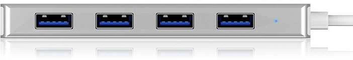 HUB USB Icy Box 4x USB-A 3.0 (IB-HUB1425-C3)