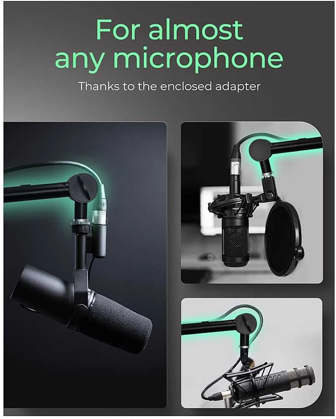RAD ICY BOX IB-MAG103B-T Mikrofono stovas (strypas)