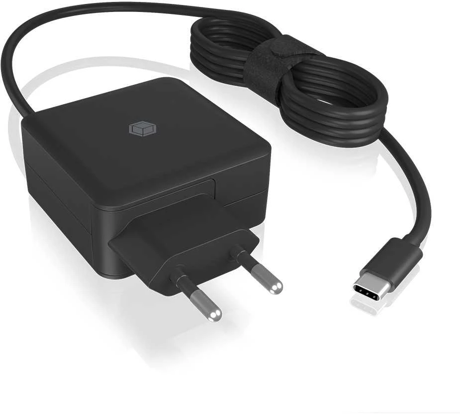 Nešiojamojo kompiuterio maitinimo adapteris Icy Box 65 W, 3.25 A, 20 V (IB-PS111-PD)