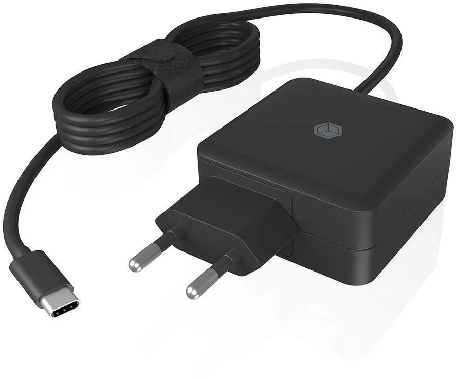 Nešiojamojo kompiuterio maitinimo adapteris Icy Box 65 W, 3.25 A, 20 V (IB-PS111-PD)