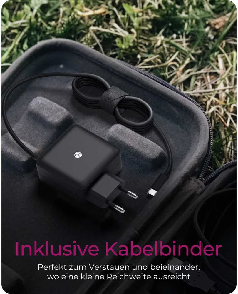 Nešiojamojo kompiuterio maitinimo adapteris Icy Box 65 W, 3.25 A, 20 V (IB-PS111-PD)
