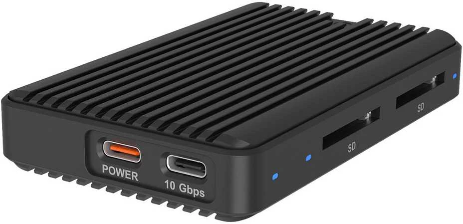 ICY BOX SSD korpusas su USB-C ir SD skaitytuvu