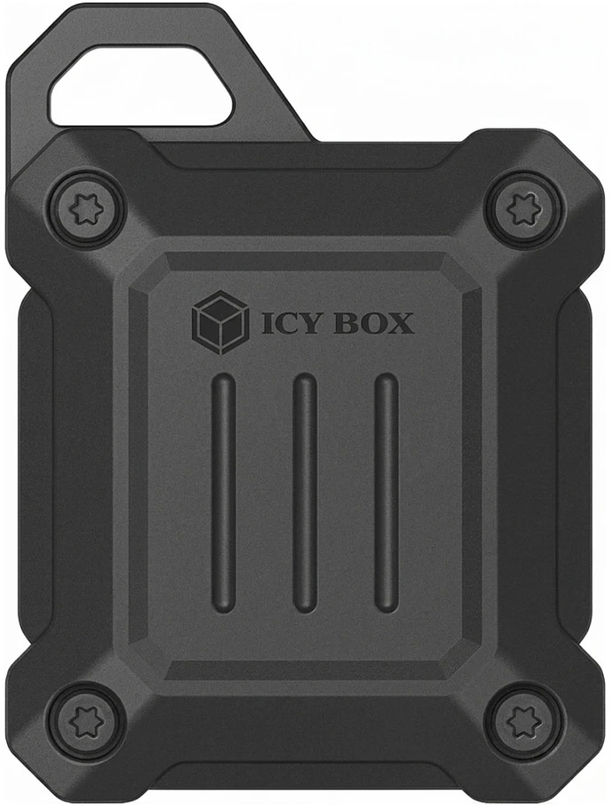 „Icy Box Mini IB-1601MP-CU31“ mini m.2 nvme korpusas, skirtas m.2 2230