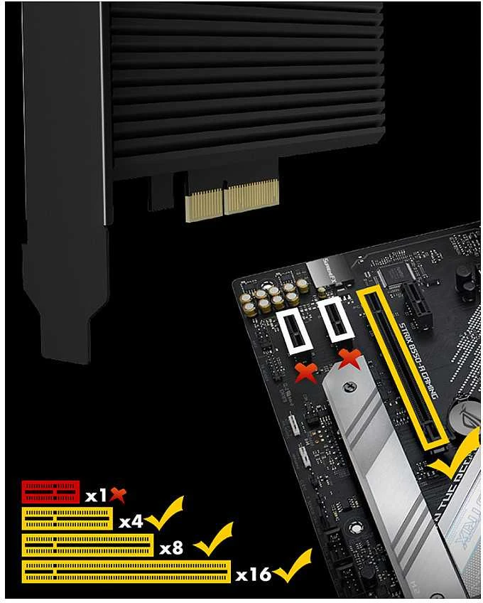 Icy Box Raidsonic | 1x HDD/SSD keitiklis, skirtas PCIe x4 lizdui | IB-PCI208-HS | Judėja