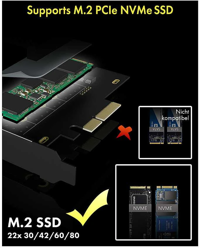 Icy Box Raidsonic | 1x HDD/SSD keitiklis, skirtas PCIe x4 lizdui | IB-PCI208-HS | Judėja