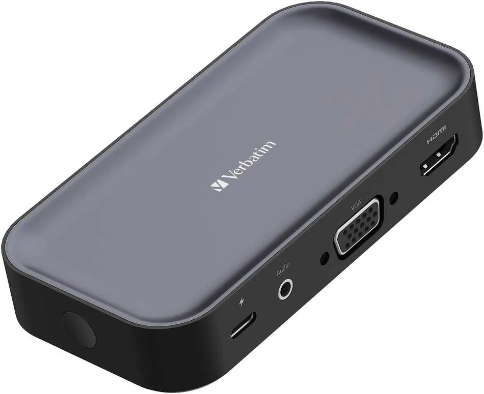 Verbatim Wireless 1080p Ekranas Transmitter Share My Screen juodos spalvos 32146