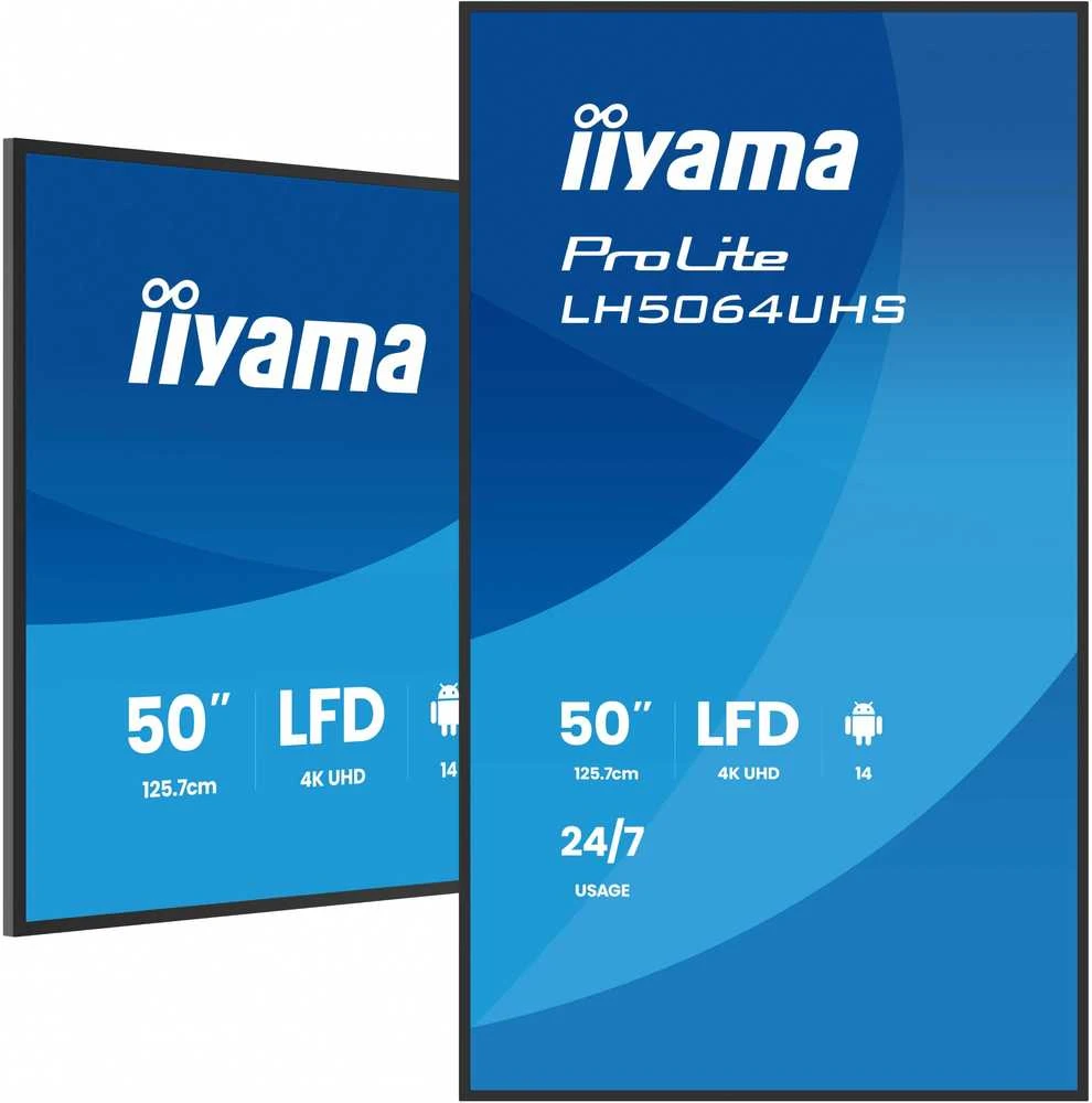 Monitorius iiyama ProLite LH5064UHS-B1AG