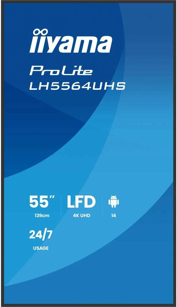 Monitorius iiyama ProLite LH5564UHS-B1AG A