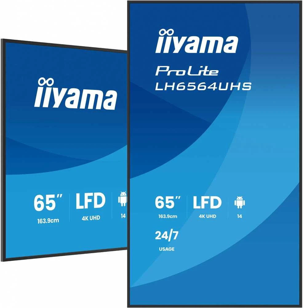 Monitorius iiyama ProLite LH6564UHS-B1AG