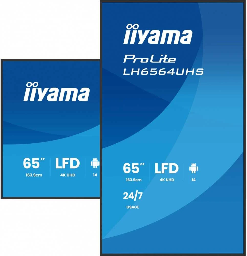 Monitorius iiyama ProLite LH6564UHS-B1AG