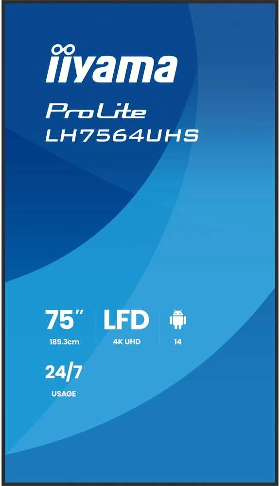 Monitorius iiyama ProLite LH7564UHS-B1AG