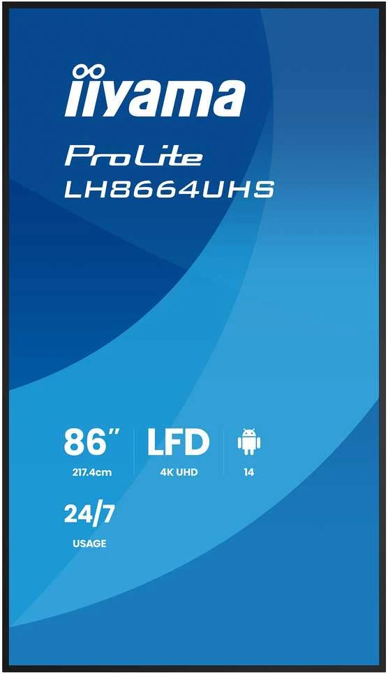 Monitorius iiyama ProLite LH8664UHS-B3AG