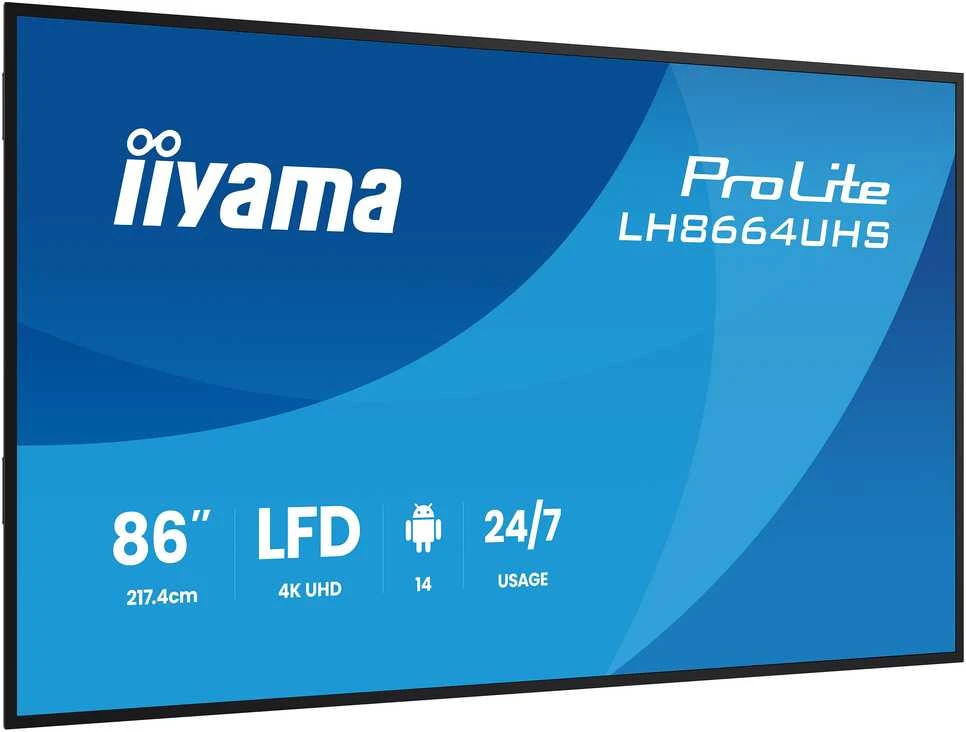 Monitorius iiyama ProLite LH8664UHS-B3AG