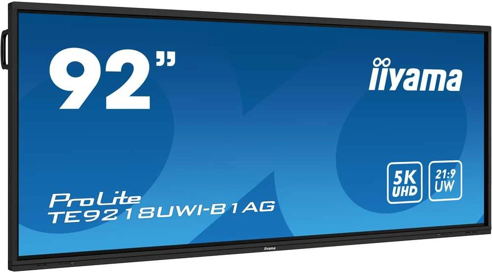 Monitorius Iiyama TE9218UWI-B1AG 92IN UW5K TOUCH/92 UW5K 5120X2160 IIWARE11 ANDR