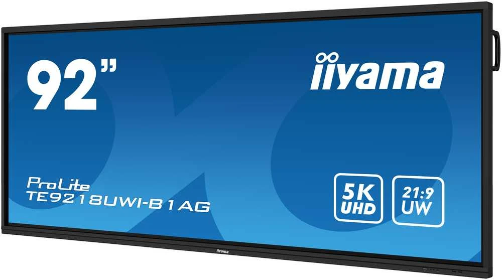Monitorius Iiyama TE9218UWI-B1AG 92IN UW5K TOUCH/92 UW5K 5120X2160 IIWARE11 ANDR