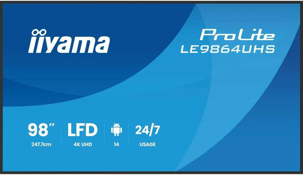 Monitorius iiyama ProLite LE9864UHS-B1AG
