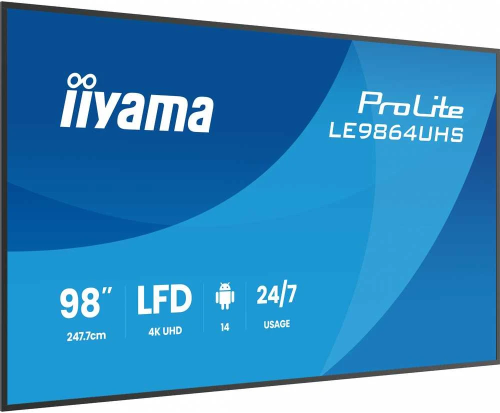 Monitorius iiyama ProLite LE9864UHS-B1AG