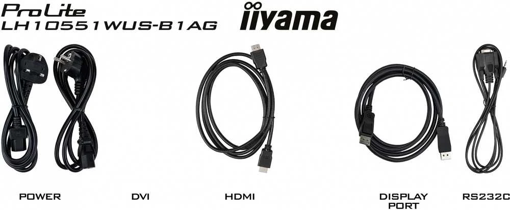Monitorius iiyama ProLite LH10551UWS-B1AG