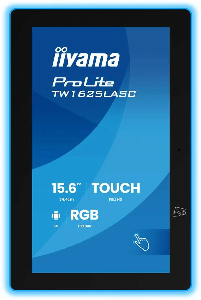 Monitorius iiyama ProLite TW1625LASC-B3PNR