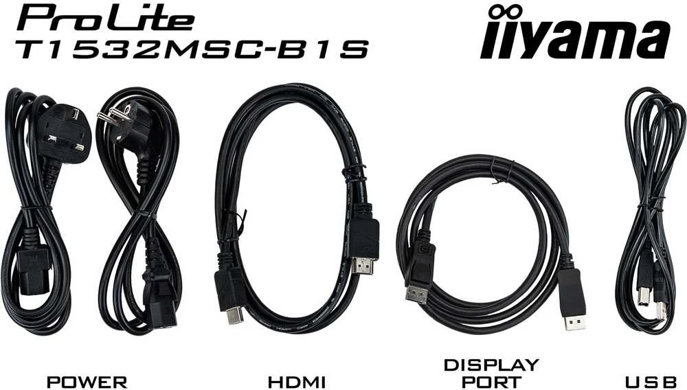 Monitorius iiyama ProLite T1532MSC-B1S