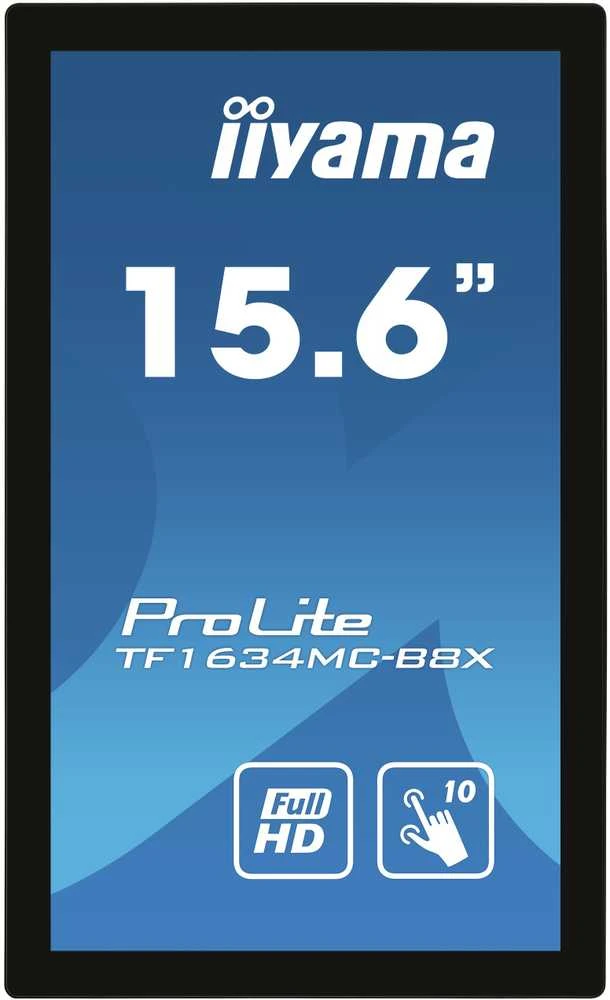 Monitorius iiyama ProLite TF1634MC-B8X, 15.6"