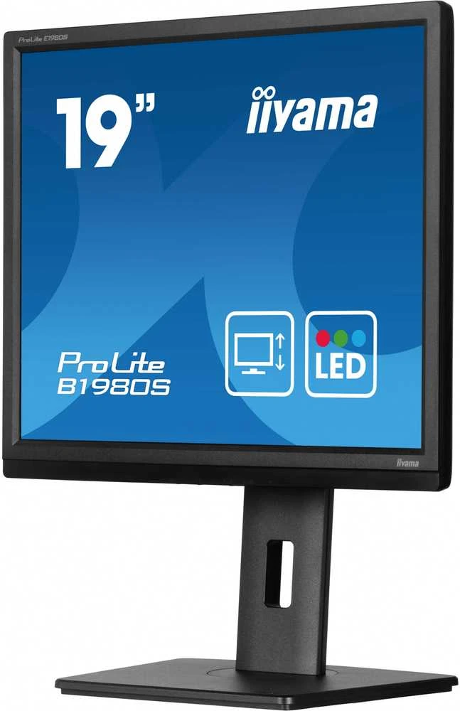 Monitorius iiyama ProLite B1980S-B1 - 75Hz | 1280 x 1024 | TN | 19" | 3ms