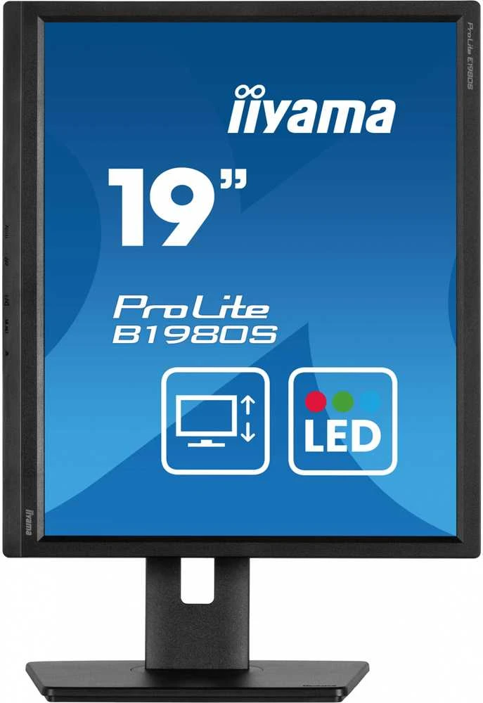 Monitorius iiyama ProLite B1980S-B1 - 75Hz | 1280 x 1024 | TN | 19" | 3ms