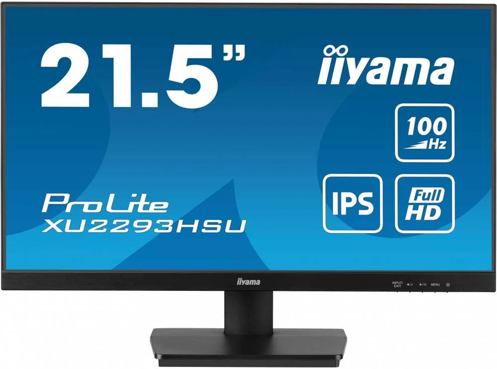 Monitorius IIYAMA XU2293HSU-B7 21,5 colio 1920x1080 300cd/m2 1ms HDMI DP USB