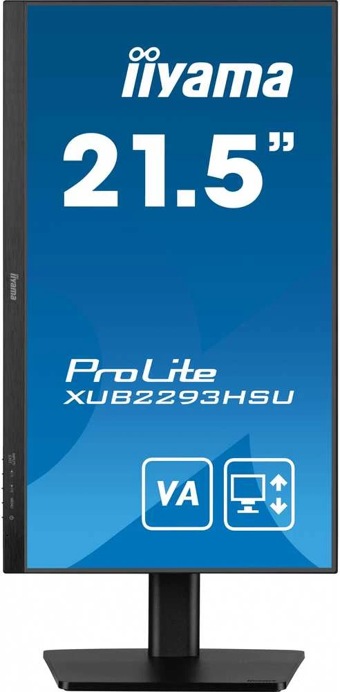 Monitorius iiyama ProLite XUB2293HSU-B7 - 100Hz | Full HD | 22'' | IPS | 1ms