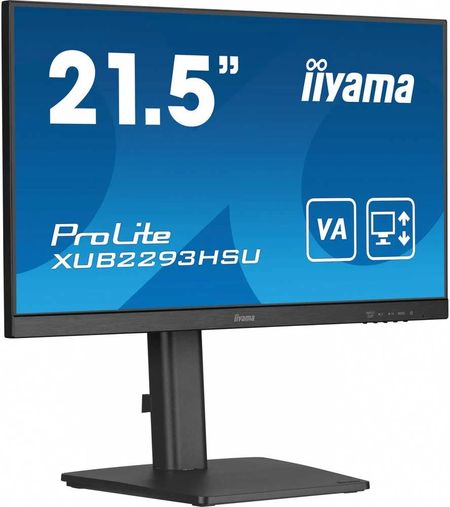 Monitorius iiyama ProLite XUB2293HSU-B7 - 100Hz | Full HD | 22'' | IPS | 1ms