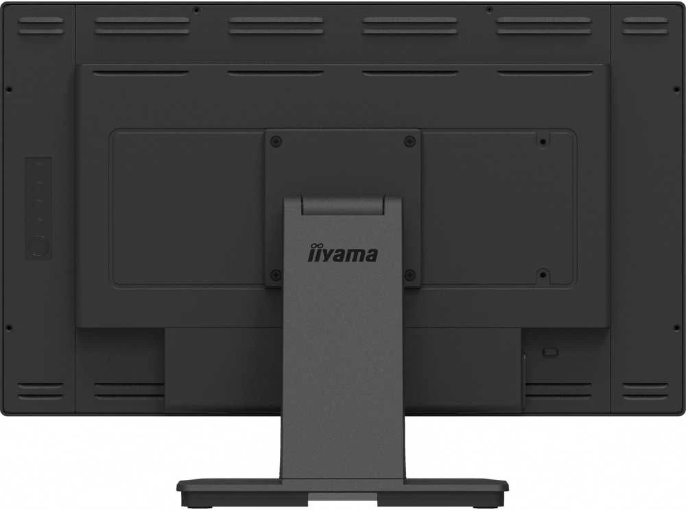 Monitorius „Iiyama PROLITE T2234MSC-B1S“ 22 colių „Full HD“ 10 taškų jutiklinis ekranas su IPS skydelio technologija, jutiklinio stiklo funkcija ir pirštų atspaudų apsaugančia danga