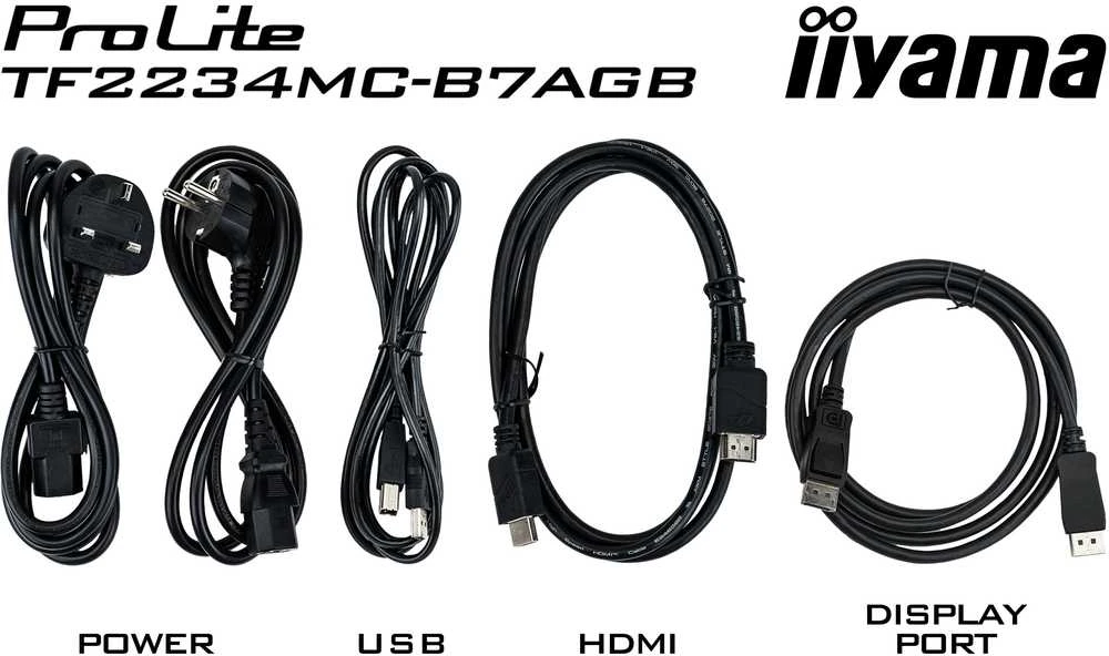 Monitorius iiyama ProLite TF2234MC-B7AGB