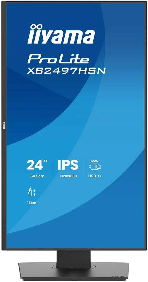 Monitorius iiyama ProLite XB2497HSN-B1 - 100Hz | Full HD | IPS | 23,8" | 1ms