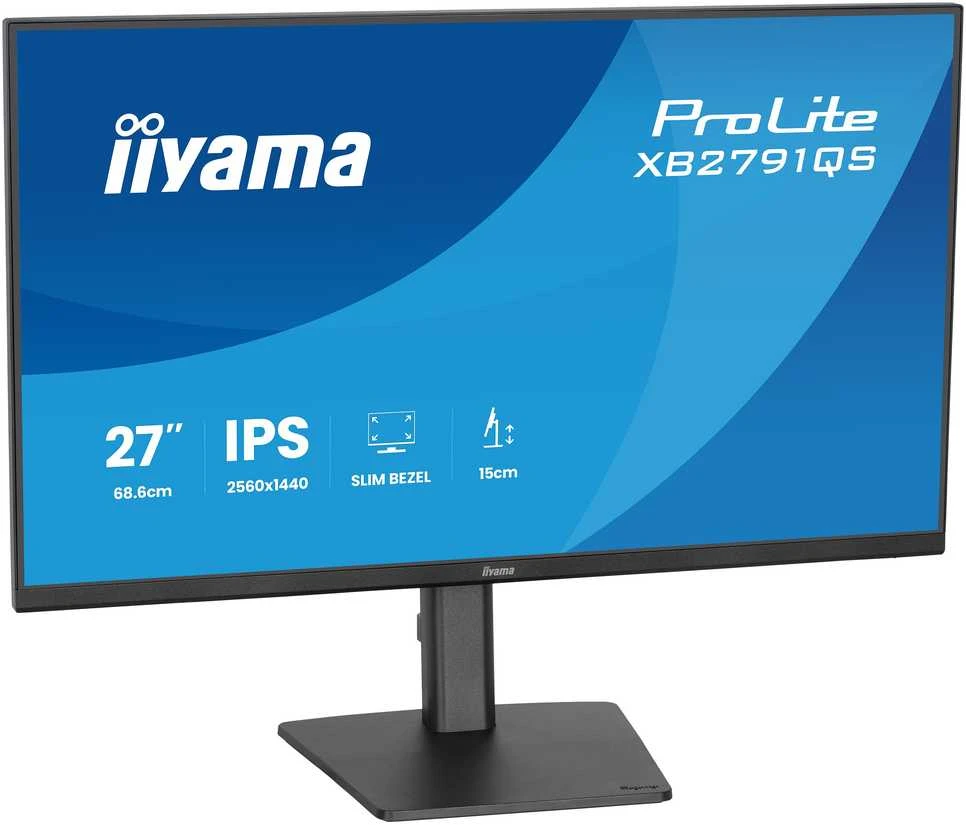 Monitorius iiyama ProLite XB2791QS-B1 - 75Hz | QHD | IPS | 27" | 1ms