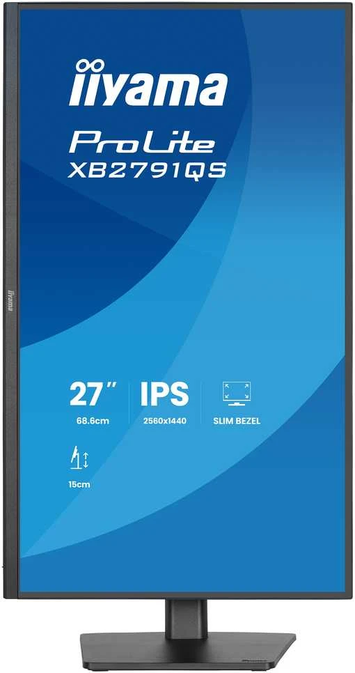 Monitorius iiyama ProLite XB2791QS-B1 - 75Hz | QHD | IPS | 27" | 1ms