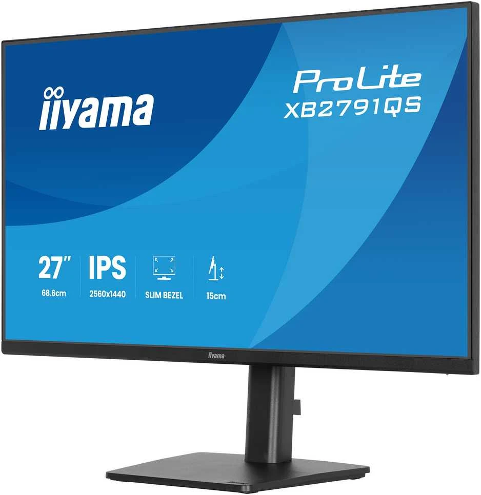 Monitorius iiyama ProLite XB2791QS-B1 - 75Hz | QHD | IPS | 27" | 1ms
