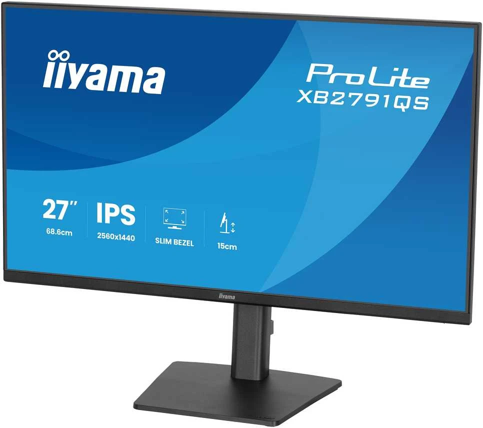 Monitorius iiyama ProLite XB2791QS-B1 - 75Hz | QHD | IPS | 27" | 1ms