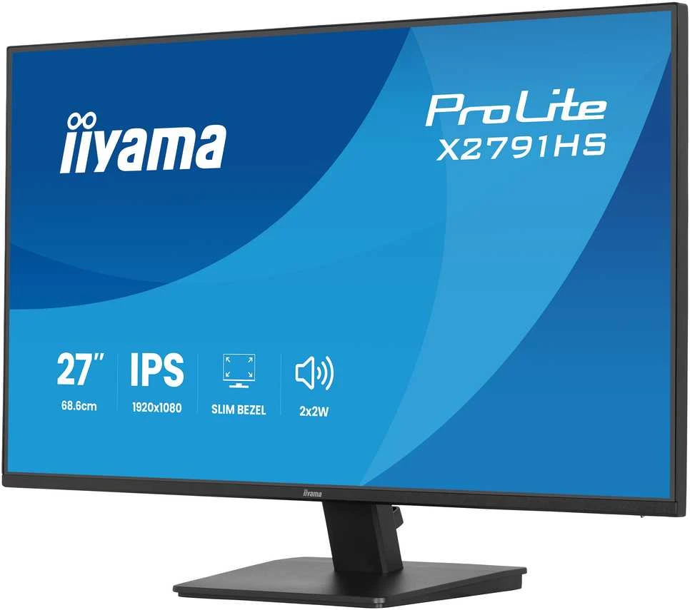 Monitorius iiyama ProLite X2791HS-B1 - 120Hz | Full HD | IPS | 27" | 1ms