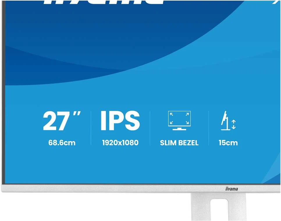 Monitorius IIYAMA ProLite XB2797HSU-W1 27-inch Baltas IPS 120Hz Eyecom