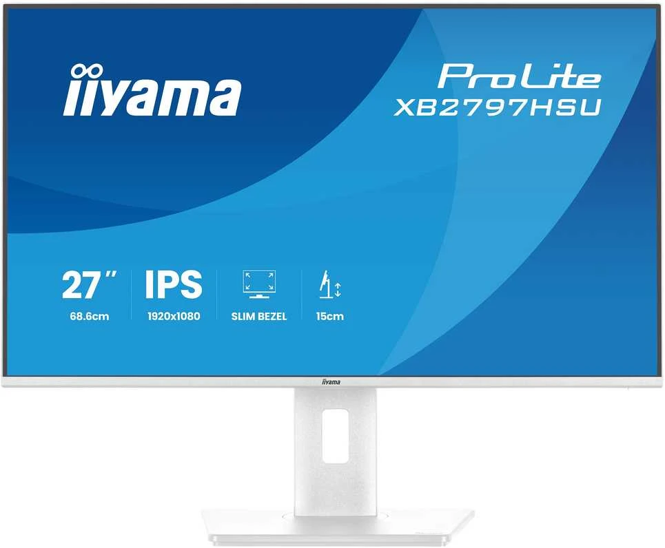 Monitorius IIYAMA ProLite XB2797HSU-W1 27-inch Baltas IPS 120Hz Eyecom