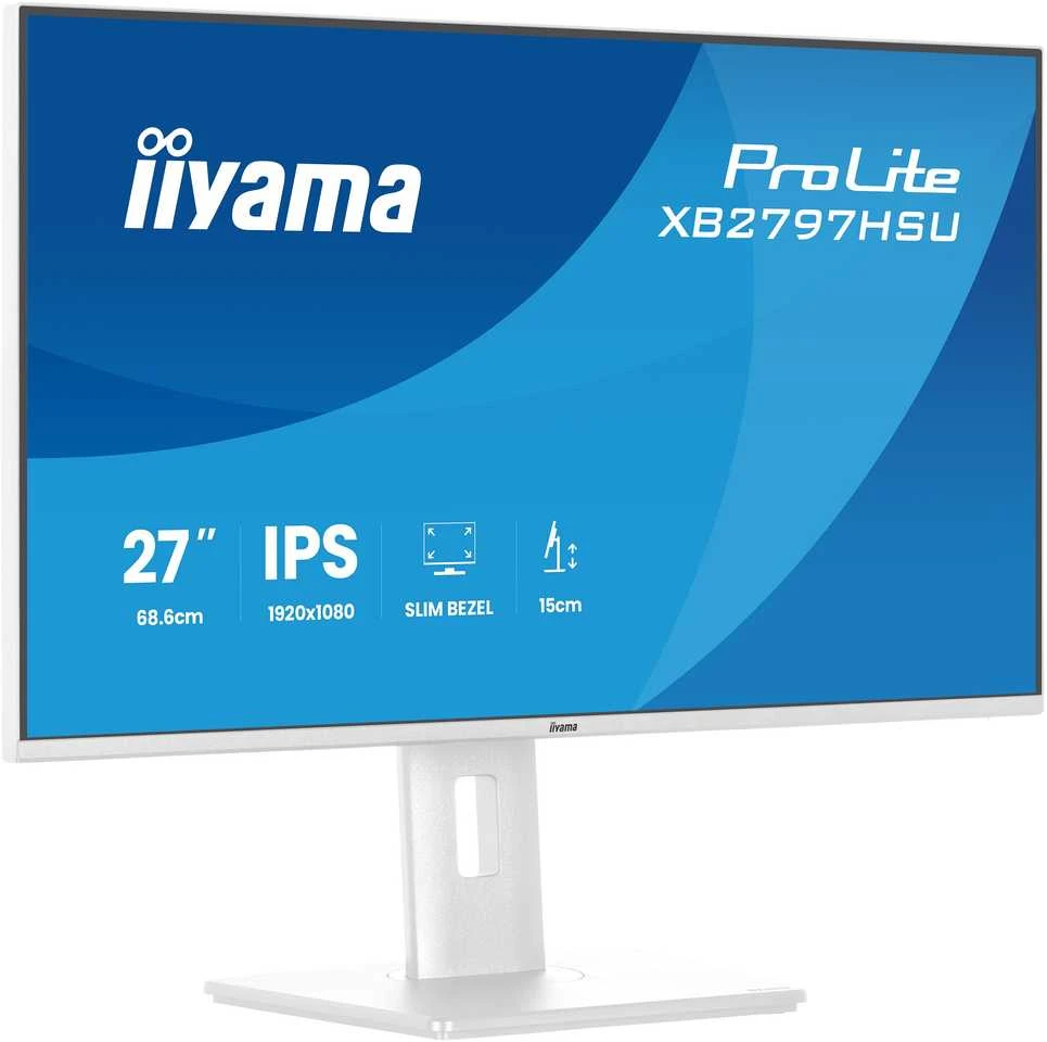 Monitorius IIYAMA ProLite XB2797HSU-W1 27-inch Baltas IPS 120Hz Eyecom