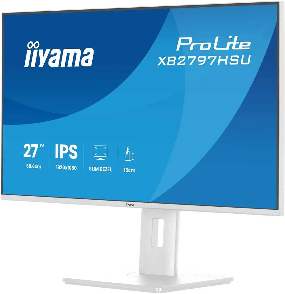 Monitorius IIYAMA ProLite XB2797HSU-W1 27-inch Baltas IPS 120Hz Eyecom