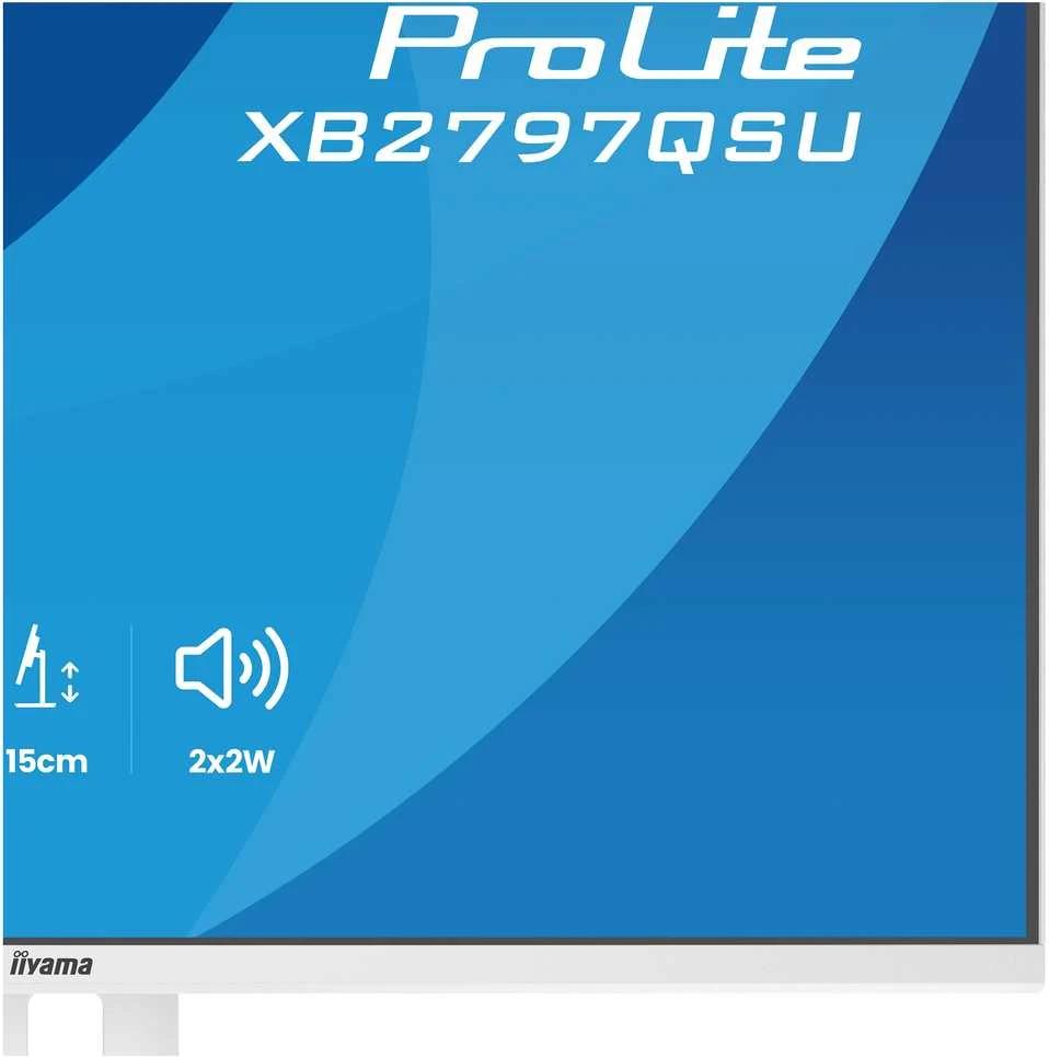 Monitorius iiyama ProLite XB2797QSU-W1 - 75Hz | QHD | IPS | 27" | 1ms