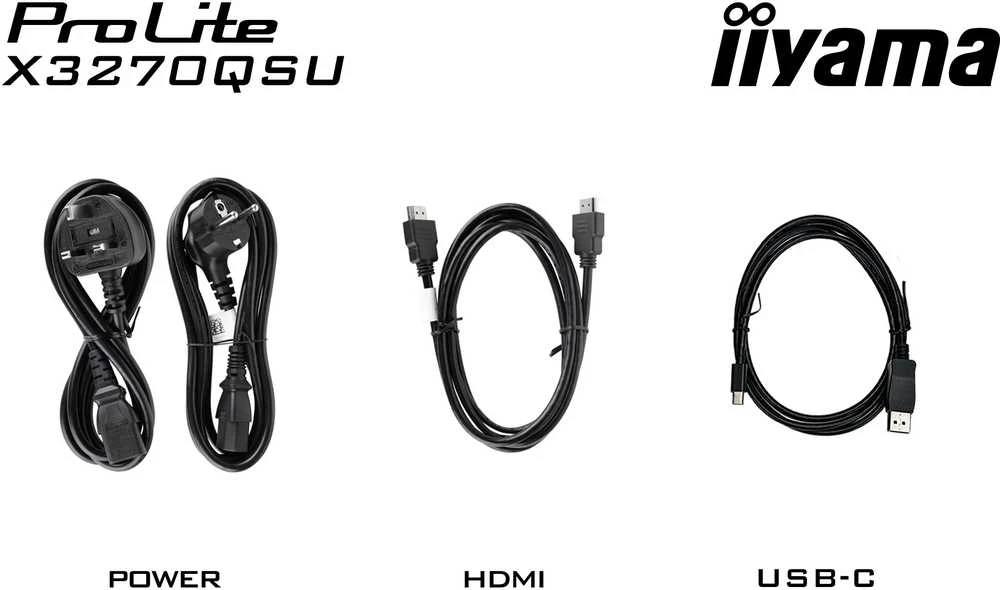 Monitorius Iiyama 31,5" IPS, 2560x1440, 1DP1H,USB