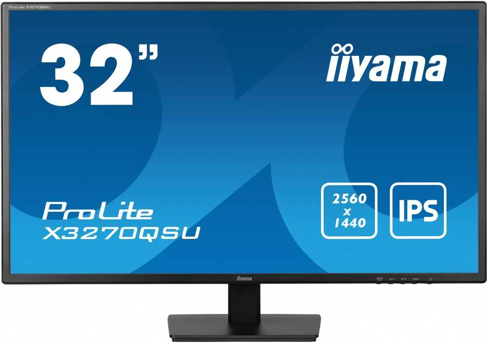 Monitorius Iiyama 31,5" IPS, 2560x1440, 1DP1H,USB