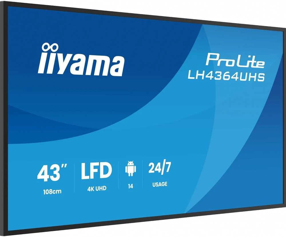 Monitorius iiyama LH4364UHS-B1AG