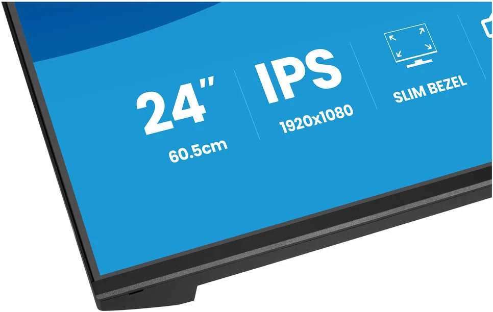 Monitorius „iiyama ProLite X2493HSU-B1“ – 120 Hz | „Full HD“ | IPS | 23,8 colio | 1 ms | USB-C